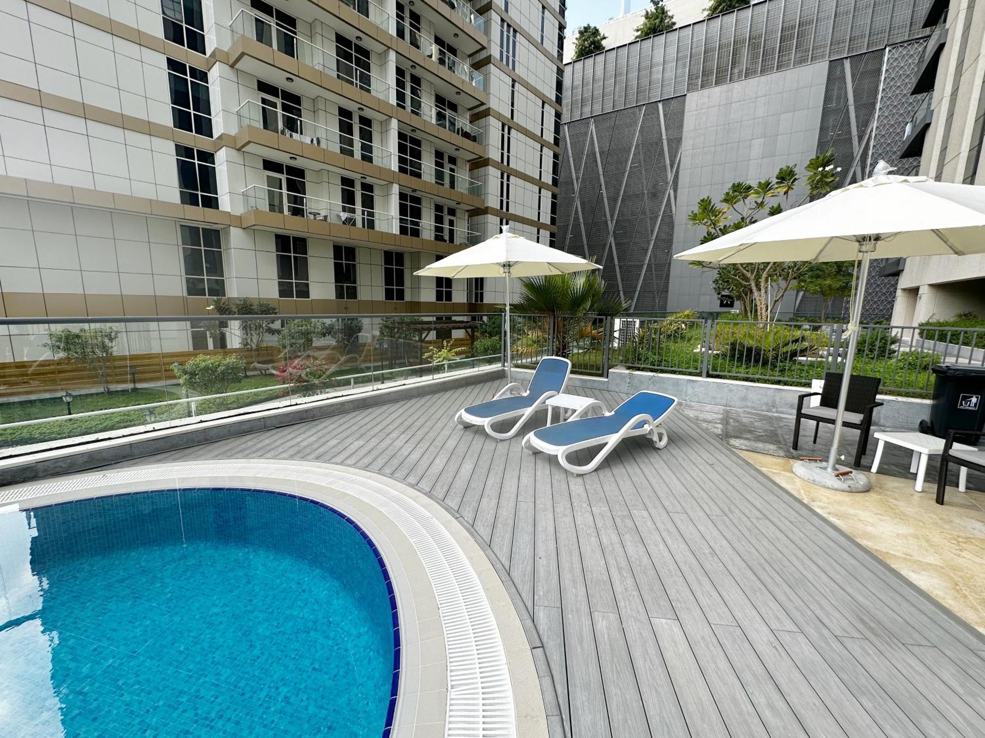 Dunya Tower Luxury And 2 Min Walk To Dubai Mall And Burj Khalifa In Heart Of Downtown Экстерьер фото
